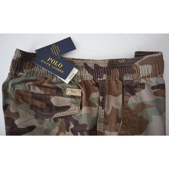 Polo Ralph Lauren 211818537001 Women's Sz L Green Camo Cargo Jogger Pants - Picture 8 of 14